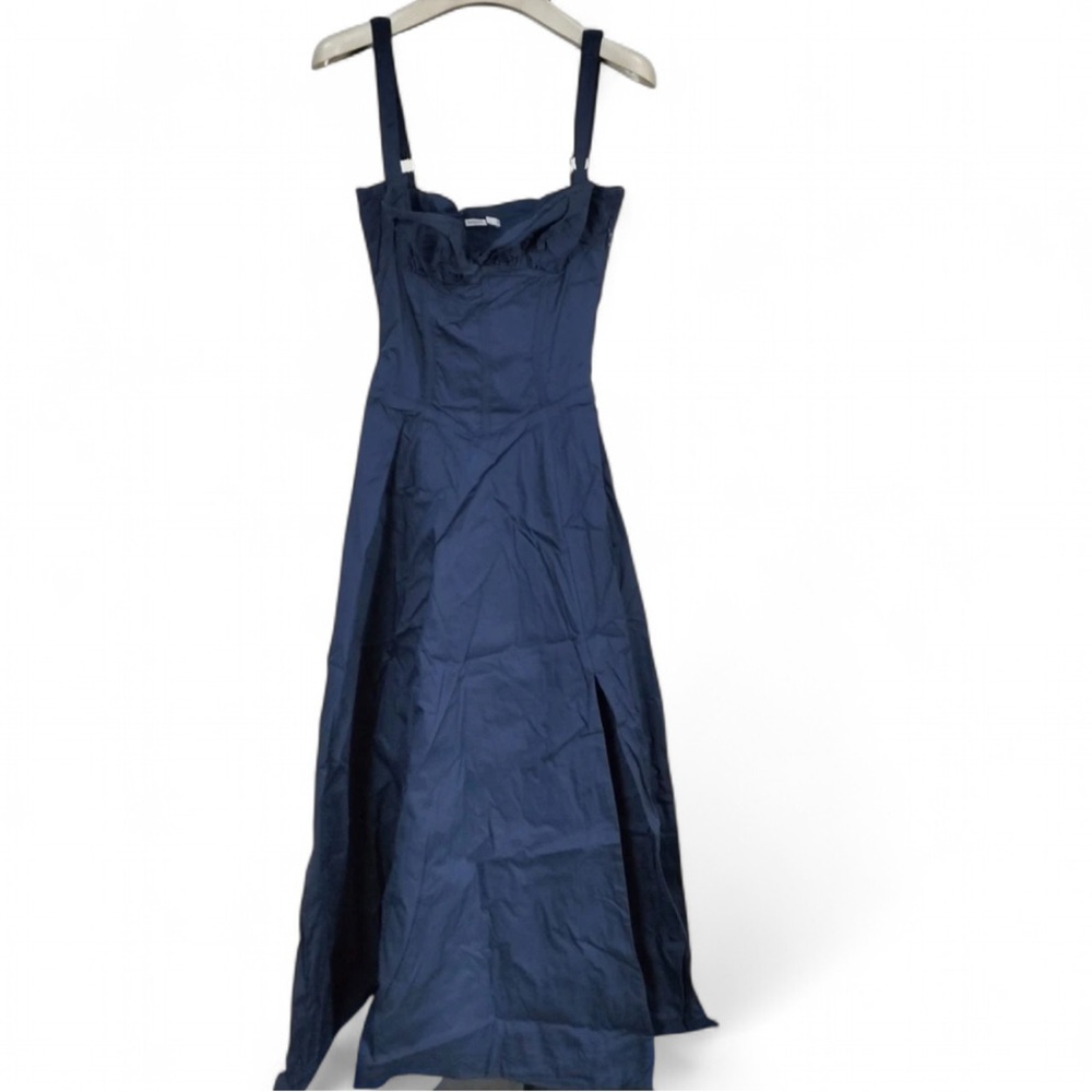 HOUSE OF CB 'Carmen' French Navy Bustier Sundress Size XS Regular Cup - Picture 4 of 5